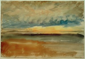 Fırtınalı Bir Gün Batımı by Joseph Mallord William Turner