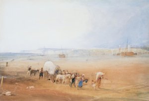 Güney Sahilinde Sahil Manzarası by Joseph Mallord William Turner