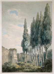 Ludovisi Bahçeleri, Roma by Joseph Mallord William Turner