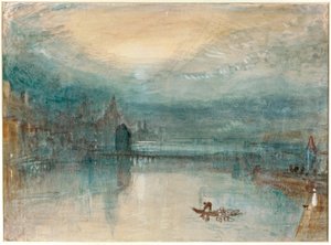 Ay Işığında Luzern by Joseph Mallord William Turner