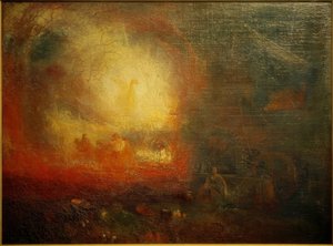 Yüz Dövüşün Kahramanı by Joseph Mallord William Turner