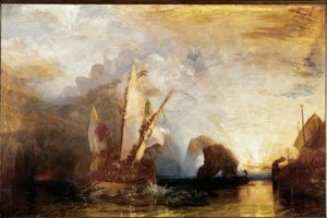 Ulysses, Polyphemus ile alay ediyor – Homer
