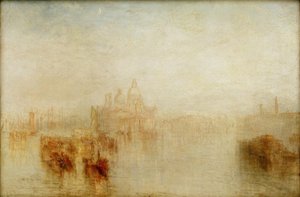 Venedik - Maria della Salute by Joseph Mallord William Turner