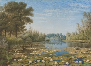 Oxfordshire, Cherwell'deki Shipton yakınlarındaki sahne