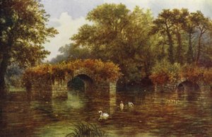 Avon Nehri, Warwick Kalesi (renkli taş)