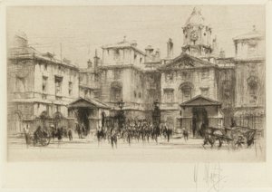 Londra Seti: At Muhafızları by William Walcot