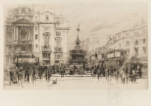 Londra Seti: Criterion Tiyatrosu ile Piccadilly Sirki, 1924.