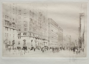 Park Caddesi, New York by William Walcot