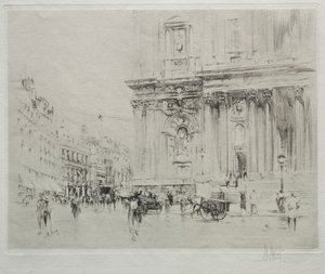 St. Paul's, Londra by William Walcot