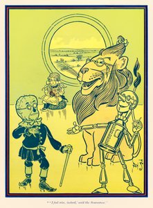 "Kendimi gerçekten akıllı hissediyorum," dedi korkuluk, L. Frank Baum