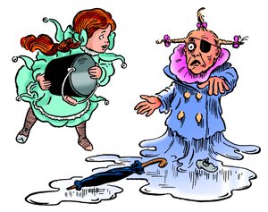 Harika Oz Büyücüsü - Oz Büyücüsü: Denslow tarafından çizilen William Wallace (1856-1915), Frank Baum