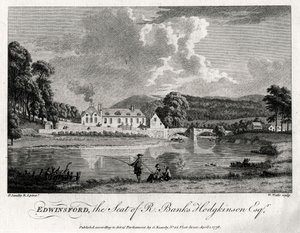 Edwinsford, R Banks Hodgkinson Esq, Carmarthenshire, 1776 koltuğu by William Watts