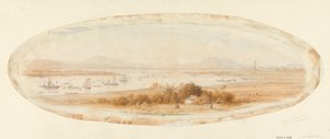 Whampoa ve Kanton Nehri by William Westall