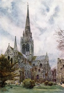 Kuzeydoğudan Chester (renkli taş) by William Wiehe Collins