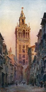 Sevilla, Giralda Kulesi (renkli taş)