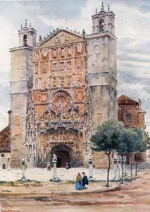 Valladolid, St. Paul (renkli fotoğraf) by William Wiehe Collins