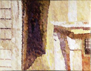 Calle Widmann, Venedik, 2013 (Tuval üzerine yağlı boya) by William Wilkins