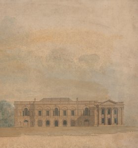 Cambridge Kolejleri İçin Önerilen Bir Tasarımın Yükselişi by William Wilkins