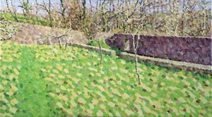Kış Güneşinde Orchard, 2011 (Tuval Üzerine Yağlıboya) by William Wilkins