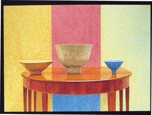 Natürmort, Üç Lucie Rie Kasesi by William Wilkins