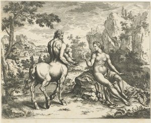 Ocyrhoe, Chiron ve Asclepius