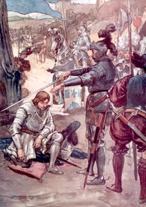Kral I. Francis ve Chevalier Bayard