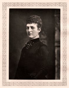 Danimarka Alexandra, Galler Prensesi, 19. yüzyılın sonlarında.