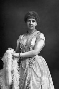Anna Williams, şarkıcı, 1890. by William and Daniel Downey