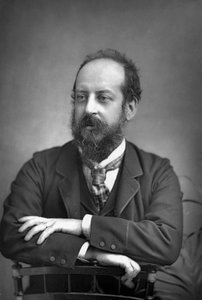Sir James Dromgole Linton 1840-1916, İngiliz ressam, 1890. by William and Daniel Downey