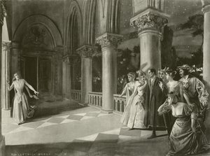 Lucia di Lammermoor, III. Perde vi sahnesi (gravür)