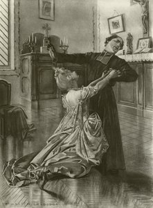 Manon, III. Perde sahne iii (gravür) by William de Leftwich Dodge