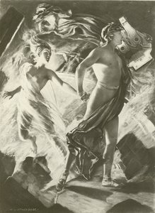 Orpheus ve Eurydice, IV. Perde 1. sahne (gravür)