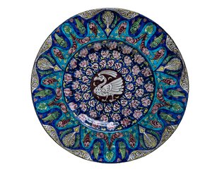 Kuş ve Balık Yemeği by William de Morgan