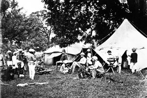 İngiliz Kızılderili Ordusu Kampı, 1860