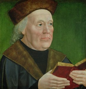 Belediye Başkanı Hermann Langenbeck, c.1515 (meşe panel üzerine yağlı boya) by Wilm Dedecke