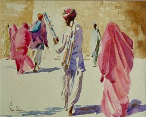 513 Jaisalmer, Boru oyuncusu by Wilson Clive