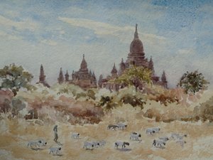 Penathagu, Bagan