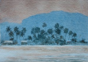 925 Akşam ışığı, Inle Gölü by Wilson Clive