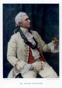 Arthur Bourchier, İngiliz aktör, 1901.
