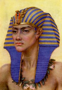 Akhenaten, 18. hanedanın Eski Mısır firavunu, MÖ 14. yüzyıl 1926.
