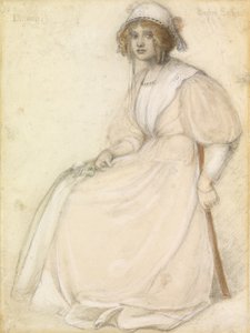 Dianeme (kağıt üzerinde pastel) by Winifred Sandys