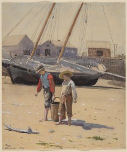 Bir Sepet İstiridye by Winslow Homer