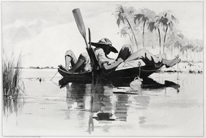 Bir Balıkçı Partisi, 1890. by Winslow Homer