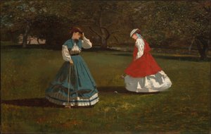 Bir Kroket Oyunu by Winslow Homer