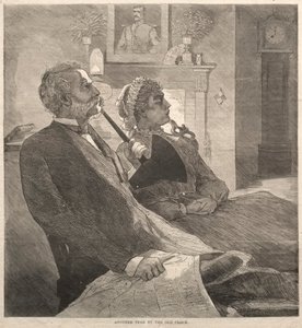 Eski Saatle Başka Bir Yıl, 1870. by Winslow Homer
