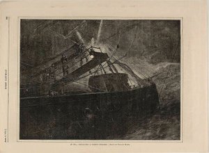 Denizde—Geçmekte Olan Bir Buharlı Pişirici Sinyali Vermek by Winslow Homer