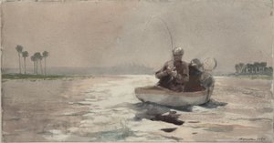 Bas Balıkçılık - Florida by Winslow Homer