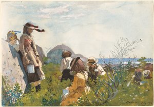 dut toplayıcılar by Winslow Homer