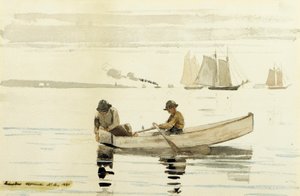 Erkek Balık Tutma, Gloucester Limanı, 1880