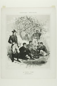 Sefer Eskizleri: Bir Geçiş Zamanı - Süvari Dinlenmesi by Winslow Homer